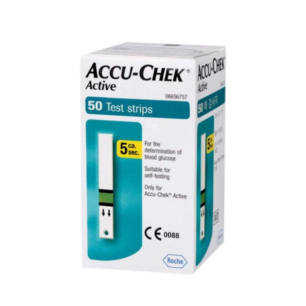 Tiras Reactivas Accu-Chek Active Caja X 50 Unid