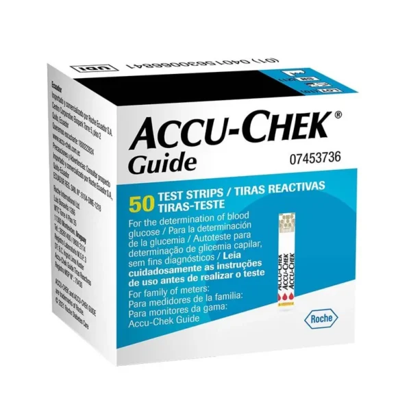 Tiras Reactivas Accu Chek Guide
